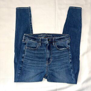 American Eagle Highest Rise Next Level Stretch Jeggings Size 6 Short